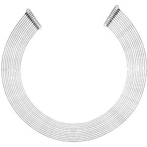 Stainless Steel Cheese Cutting Replacement Wires For Soft and Hard Cheese - Easy to Use and Clean-24 Wires 90 CM + 1 Pair of Handle